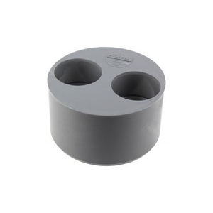 TAMPON DE REDUCTION M-F Ø100/40/40 PVC DOUBLE 99209312/PTF T144